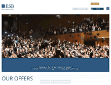 Tablet Screenshot of esb-alumni.net